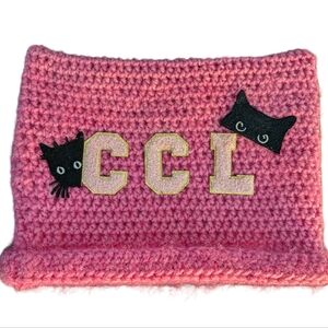 Handmade Crochet Childless Cat Lady Hat